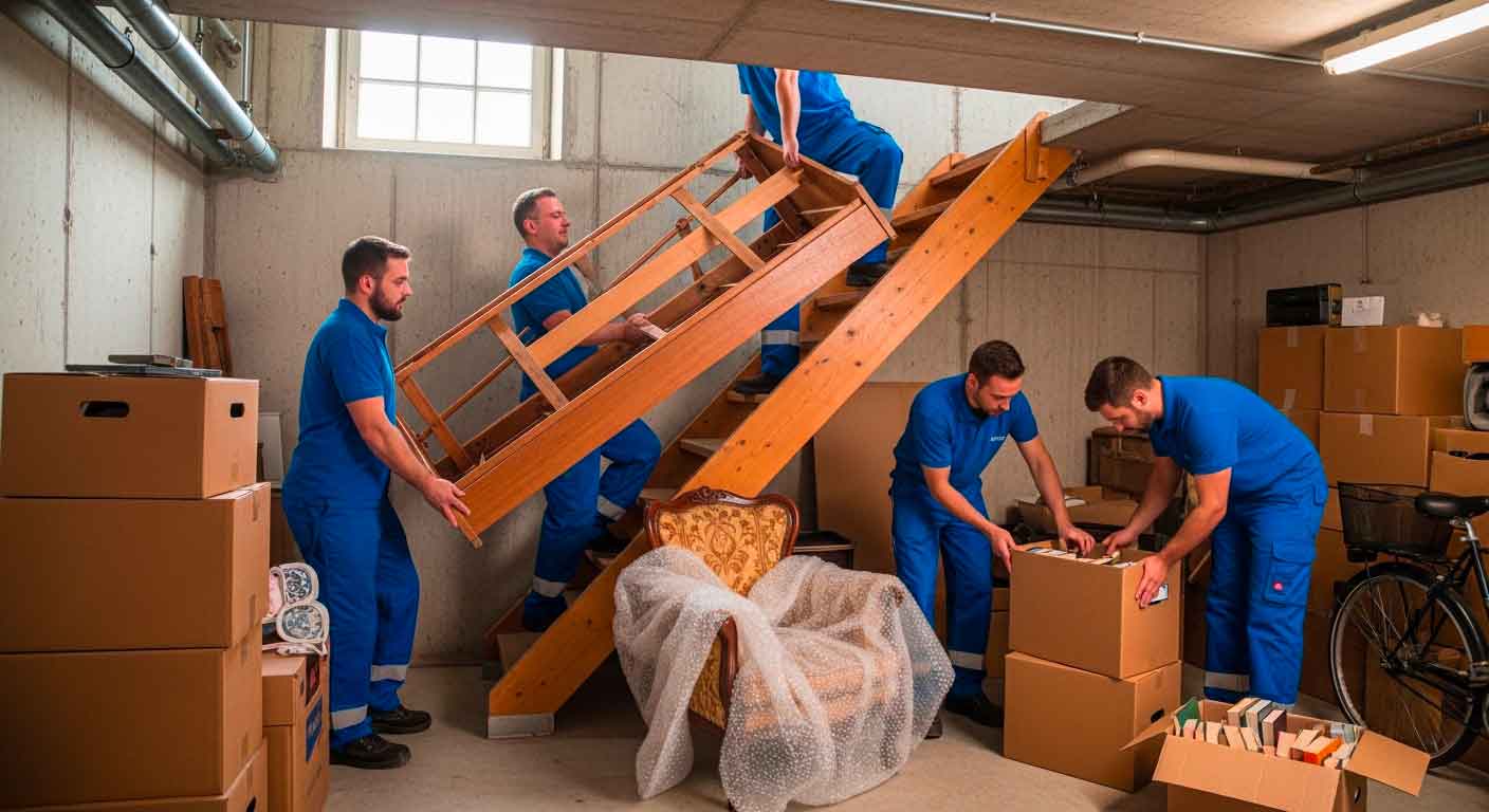 Sgomberi e traslochi per privati